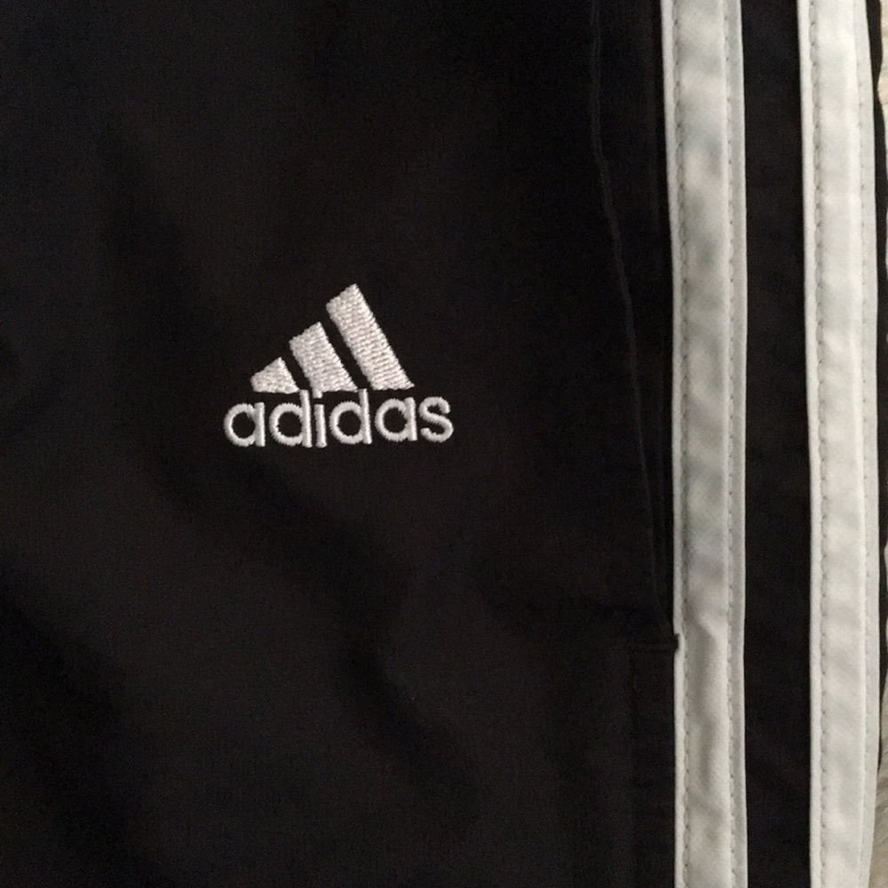 Classic Adidas Ankle Zip Track Pants - Picture 2 of 6